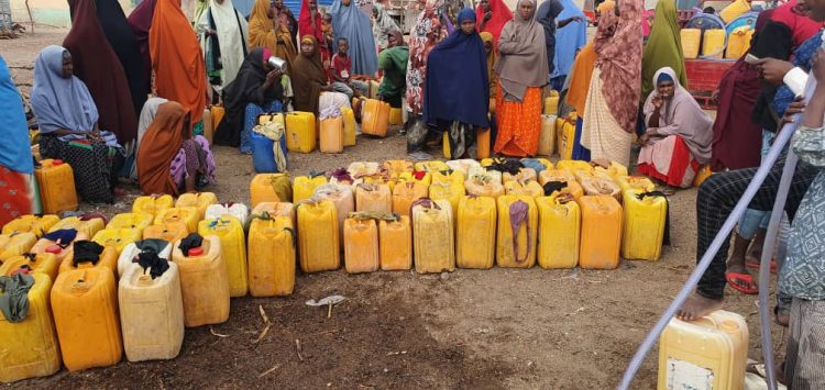 Gredo Continues to extend efforts of water trucking to arid areas